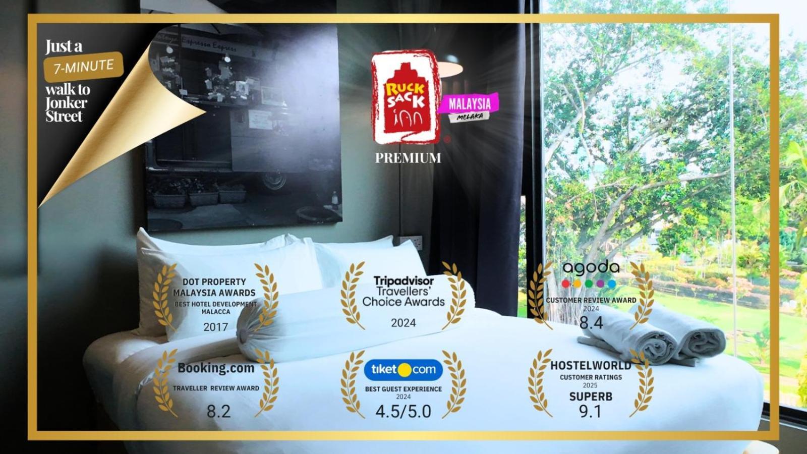 Rucksack Inn Premium Melaka Exteriör bild